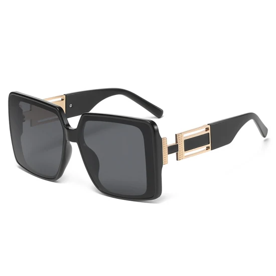 Роскошные солнцезащитные очки 2023, модные маленькие квадратные оправы в стиле ретро, ​​женские индивидуальные дизайнерские солнцезащитные очки с двойной буквой B, женские